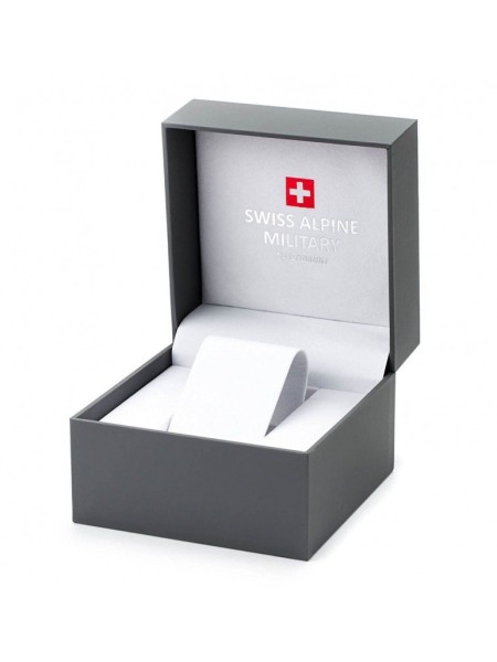 Swiss Alpine Military SAM7740.1137 ladies' watch, stainless steel strap