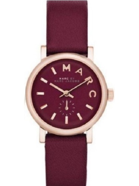 Marc Jacobs MBM1271 ladies' watch, real leather strap