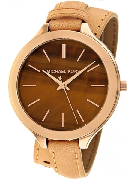 Michael Kors MK2328 Relógio para mulher, pulseira de cuero real