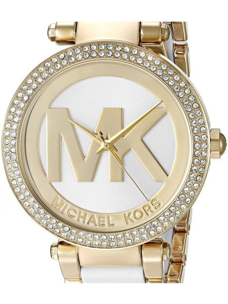 Michael Kors MK6313 ladies' watch, plastic / stainless steel strap