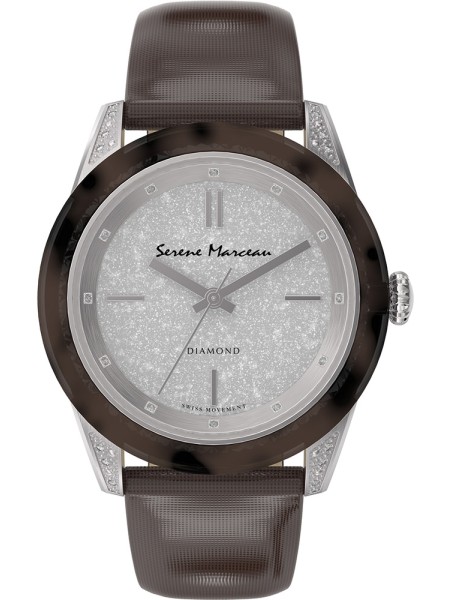 Serene Marceau Diamond S002.09 dámske hodinky, remienok textile / real leather
