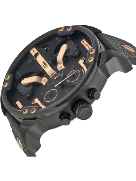 Diesel DZ7350 men's watch, cuir véritable strap