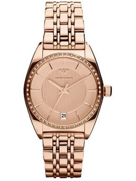 Emporio Armani AR0381 Relógio para mulher, pulseira de acero inoxidable