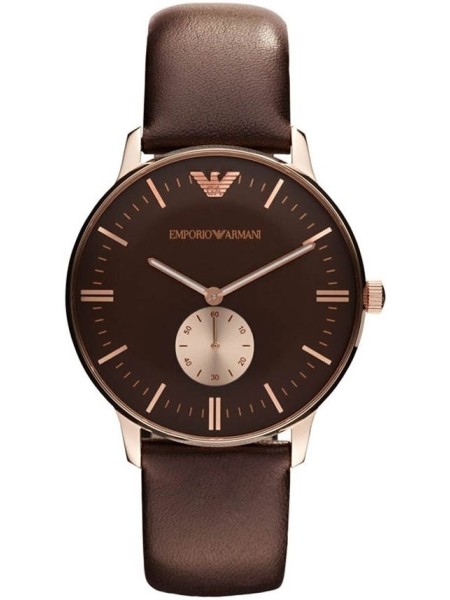 Emporio Armani AR0383 men's watch, real leather strap | DIALANDO®  Netherlands