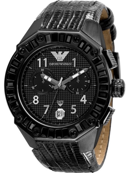 Emporio Armani AR0668 γυναικείο ρολόι, με λουράκι real leather