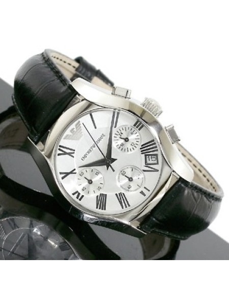 Emporio Armani AR0670 sieviešu pulkstenis, real leather siksna