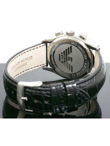Emporio Armani AR0670 дамски часовник, real leather каишка