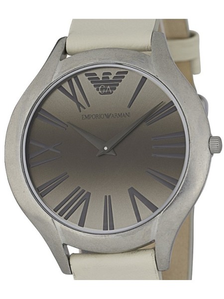 Emporio Armani AR0776 ladies' watch, real leather strap