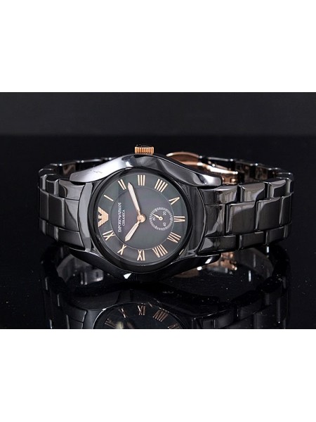 Emporio Armani AR1412 dámske hodinky, remienok ceramics