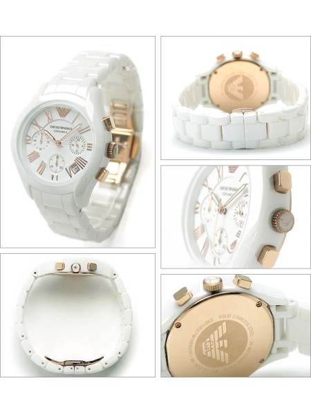 Emporio Armani AR1417 Γυναικείο ρολόι, ceramics λουρί