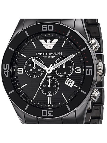 Emporio Armani AR1421 men's watch, céramique strap