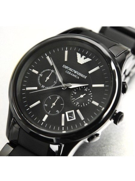 Emporio Armani AR1451 men's watch, ceramics strap