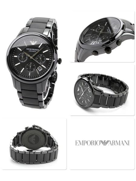 Emporio Armani AR1452 men's watch, ceramics strap