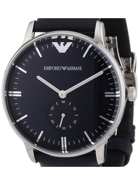 Emporio Armani AR1647 men's watch, real leather strap