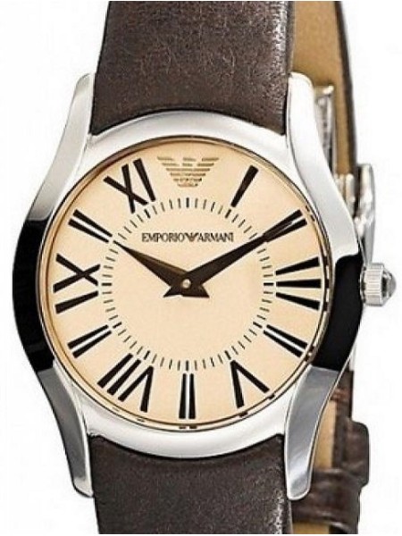 Emporio Armani AR2039 men's watch, real leather strap
