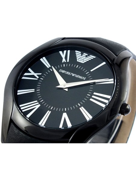 Emporio Armani AR2059 men's watch, cuir véritable strap