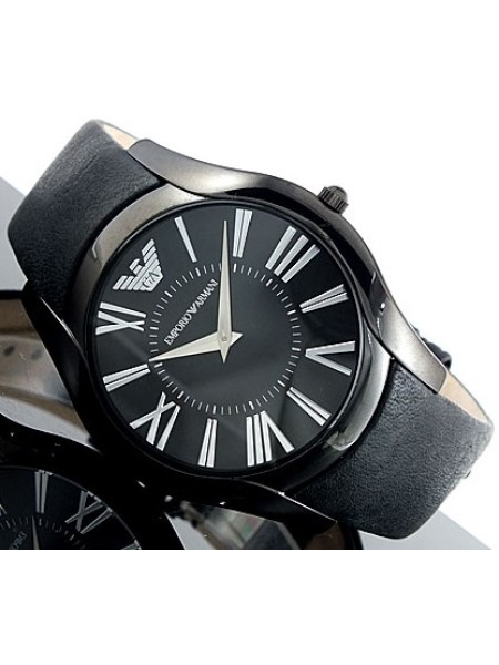 Emporio Armani AR2059 men's watch, real leather strap