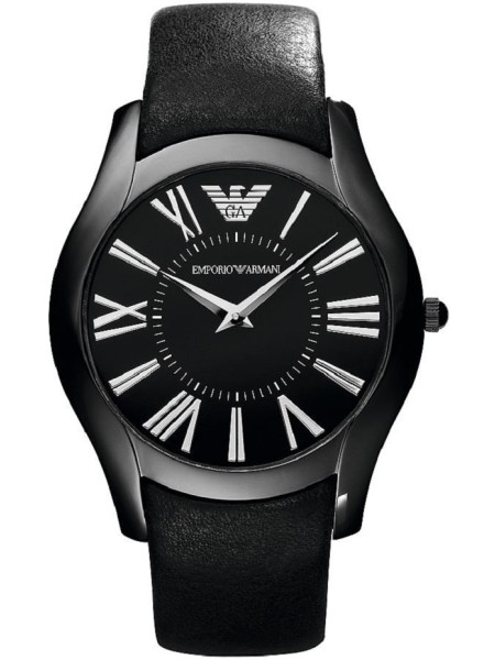Emporio Armani AR2059 men's watch, cuir véritable strap