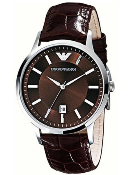 Emporio Armani AR2414 ladies' watch, real leather strap