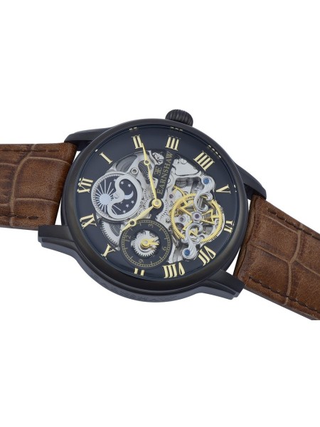 Thomas Earnshaw ES-8006-10 men's watch, real leather strap
