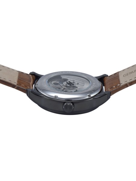 Thomas Earnshaw ES-8006-10 men's watch, real leather strap