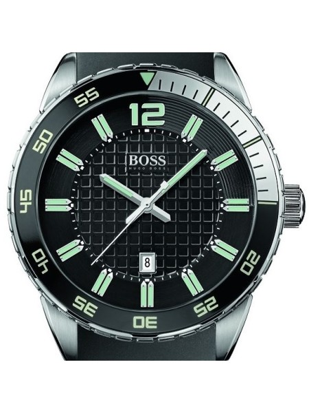 Hugo Boss 1512885 montre pour homme, silicone sangle