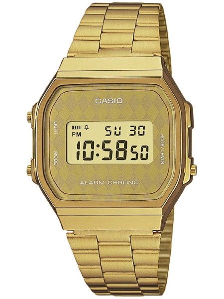 Casio A168WG-9BWEF men's watch, stainless steel strap