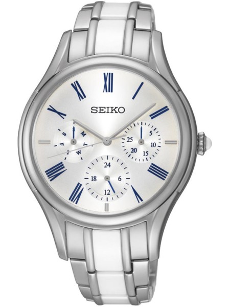 Seiko SKY721P1 Reloj para mujer, correa de cerámica / acero inoxidable