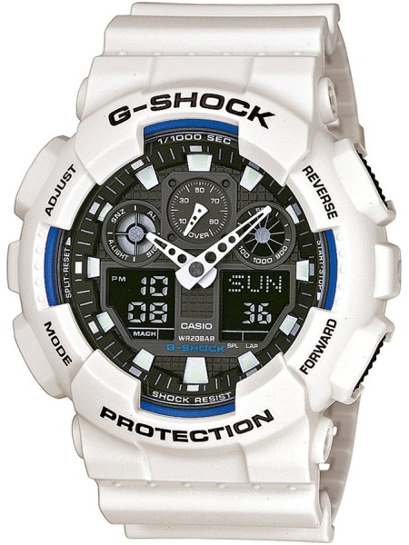 Casio G-SHOCK GA-100B-7AER men's watch, resin strap