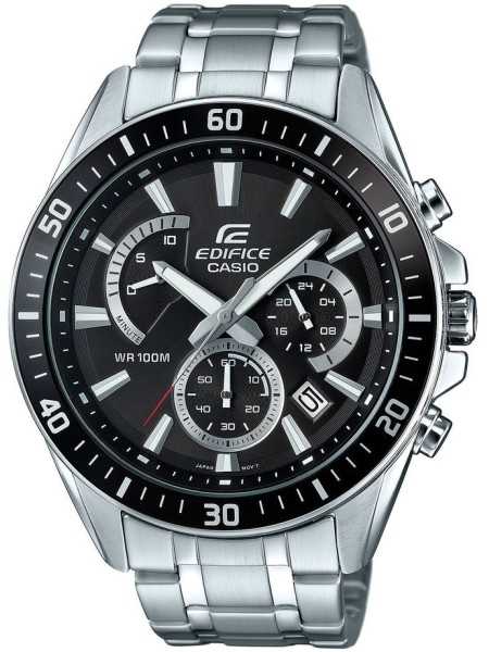 Casio Edifice EFR-552D-1A men's watch, stainless steel strap
