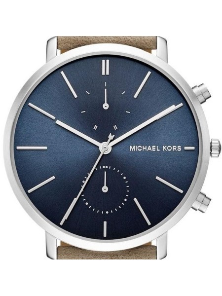 Michael Kors MK8540 herenhorloge, echt leer bandje