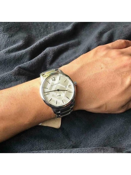 Burberry BU10004 men's watch, stainless steel strap