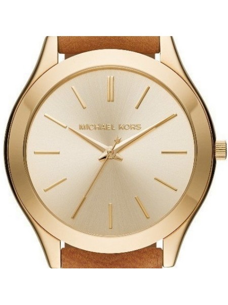 NEW AUTHENTIC MICHAEL KORS JAYNE BROWN GOLD LEATHER WOMENS MK7099 WATCH   ASA College Florida