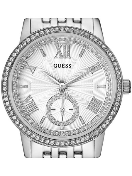 Guess W0573L1 Relógio para mulher, pulseira de acero inoxidable