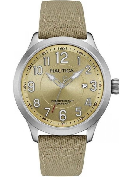 Nautica NAI10500G Herrenuhr, textile Armband