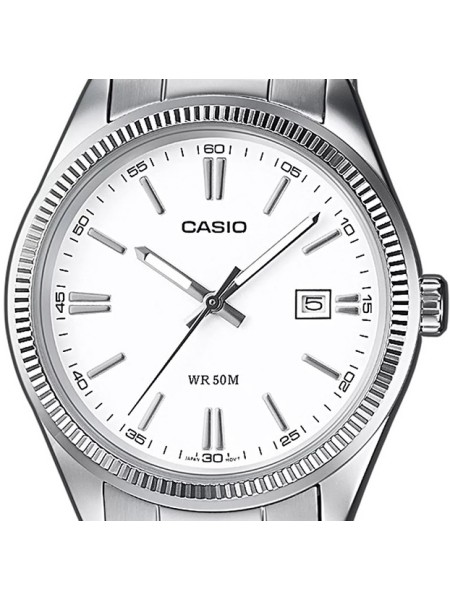Casio Collection MTP-1302PD-7A1 men's watch, stainless steel strap