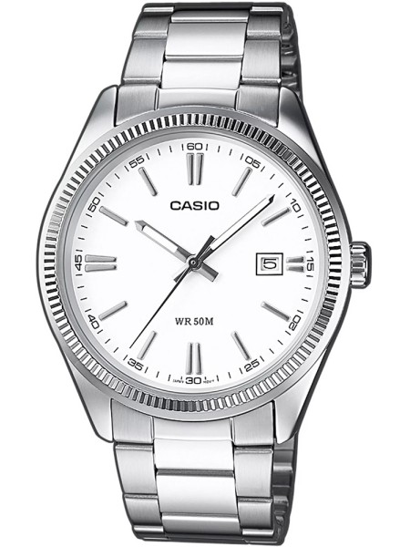 Casio Collection MTP-1302PD-7A1 herreur, rustfrit stål rem