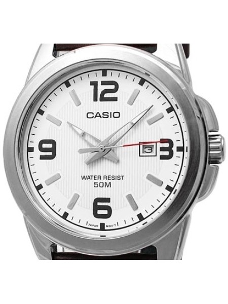 Casio Collection MTP-1314PL-7A men's watch, stainless steel strap