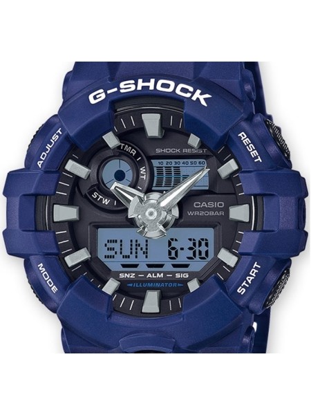 Casio GA-700-2AER men's watch, plastic strap