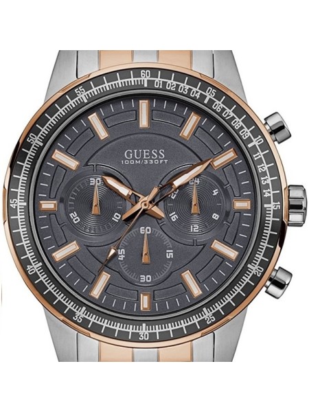 Guess W0801G2 men's watch, stainless steel strap