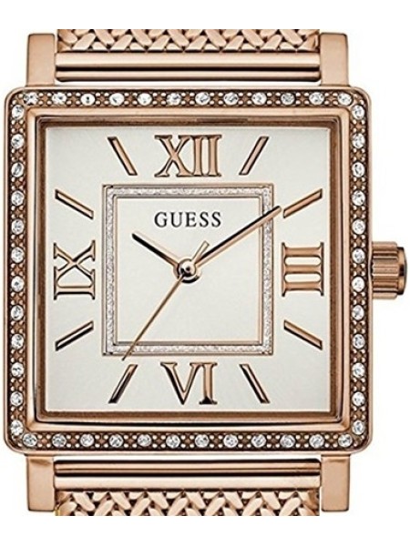 Guess W0826L3 Damenuhr, stainless steel Armband