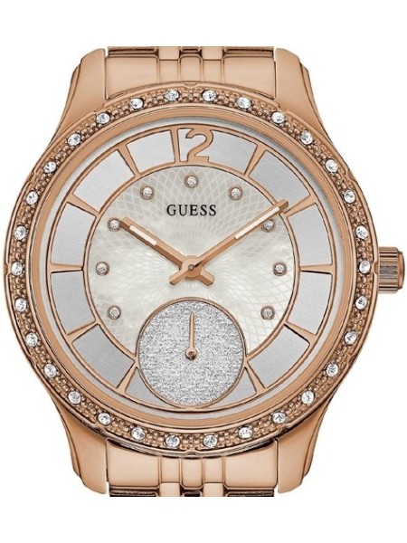Guess W0931L3 Damenuhr, stainless steel Armband