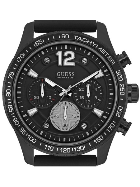 Guess W0971G1 men's watch, silicone strap