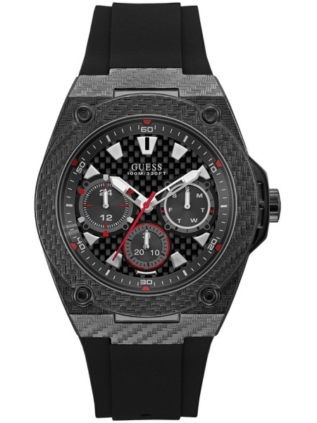 Guess W1048G2 men's watch, silicone strap