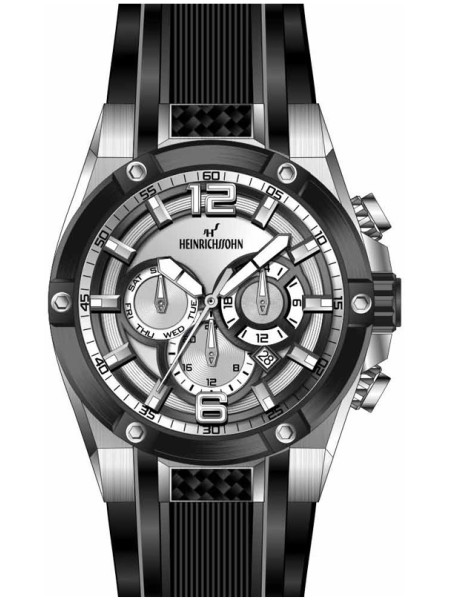 Heinrichssohn HS1011A men's watch, silicone strap