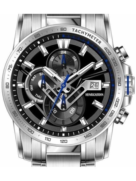 Heinrichssohn HS1013A men's watch, stainless steel strap