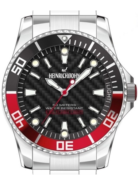 Heinrichssohn HS1015A men's watch, acier inoxydable strap