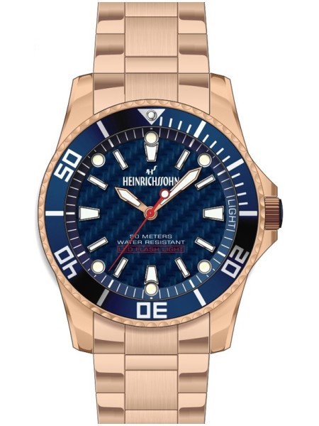 Heinrichssohn HS1015C men's watch, acier inoxydable strap