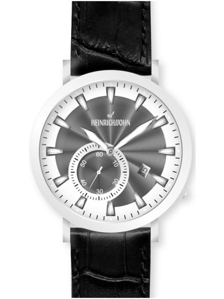 Heinrichssohn HS1016E herrklocka, äkta läder armband