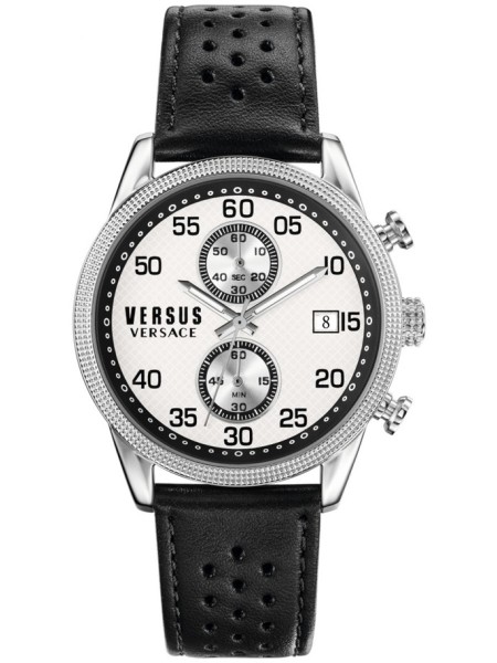 Versus by Versace S66060016 men's watch, real leather strap